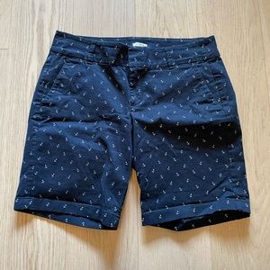 J Crew nautical shorts, size 6